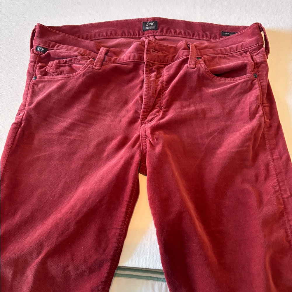 Citizens for Humanity Rust Velvet Jeans